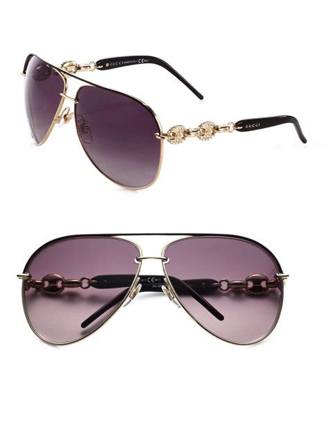 gucci aviator metal glasses with web|Gucci unisex aviator sunglasses.